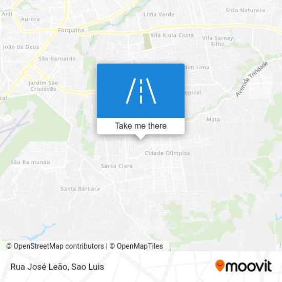 Rua José Leão map
