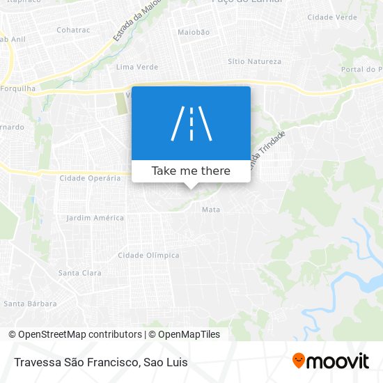 Travessa São Francisco map