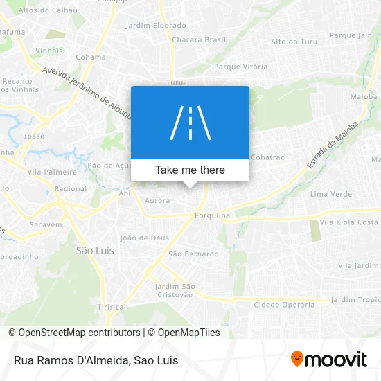 Rua Ramos D'Almeida map