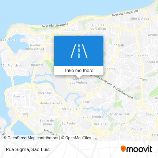 Rua Sigma map