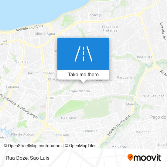 Rua Doze map