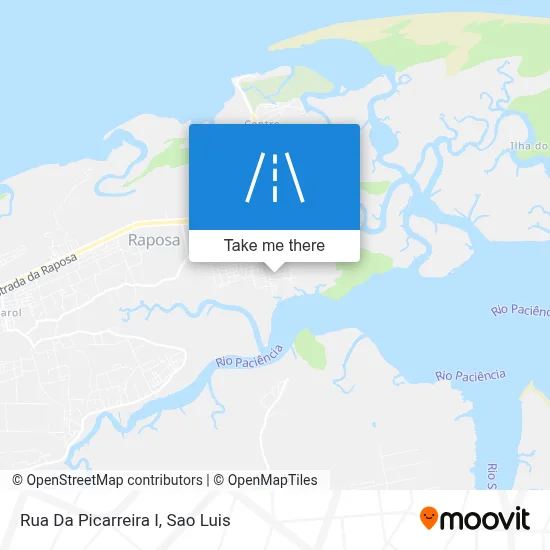 Rua Da Picarreira I map