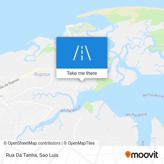 Rua Da Tanha map