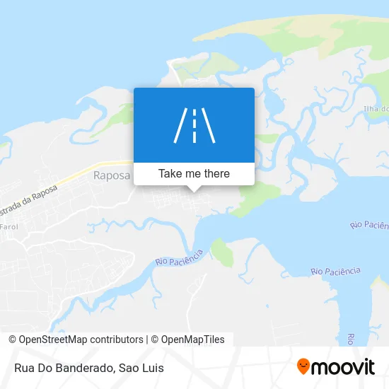 Rua Do Banderado map