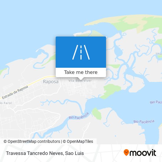 Travessa Tancredo Neves map