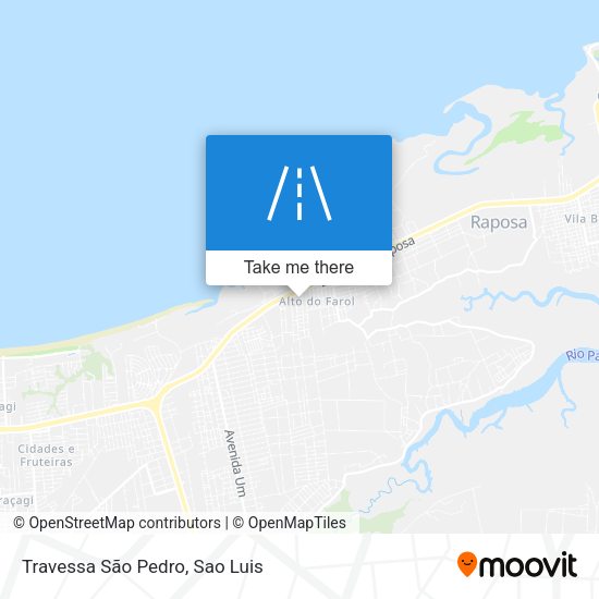 Travessa São Pedro map