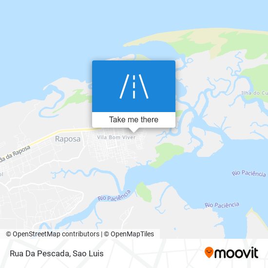 Rua Da Pescada map