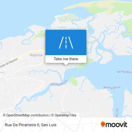 Rua Da Picarreira II map