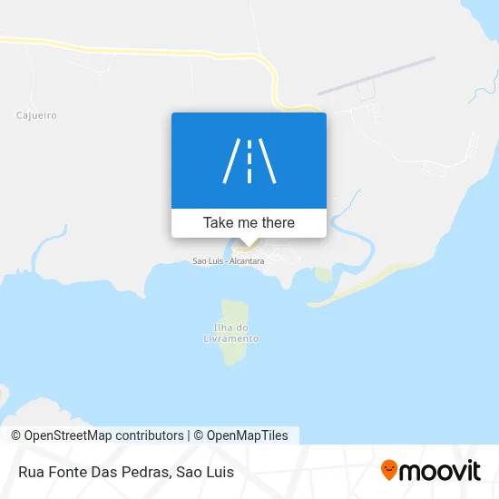 Rua Fonte Das Pedras map