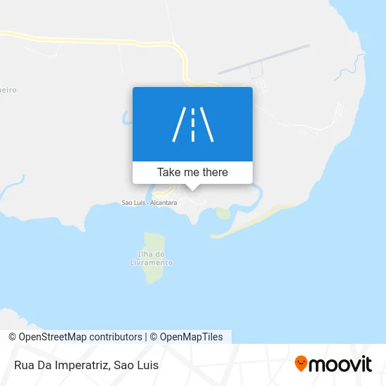 Rua Da Imperatriz map