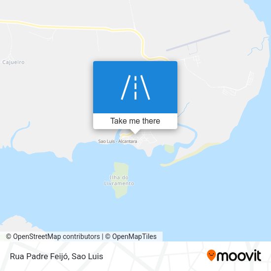 Rua Padre Feijó map