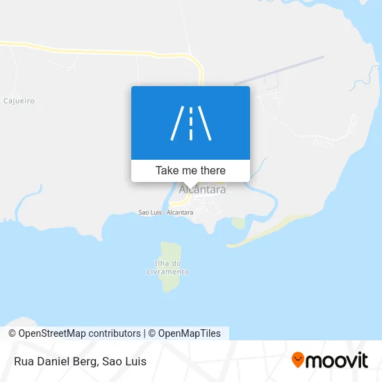 Rua Daniel Berg map