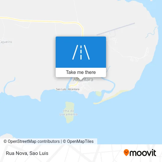 Rua Nova map