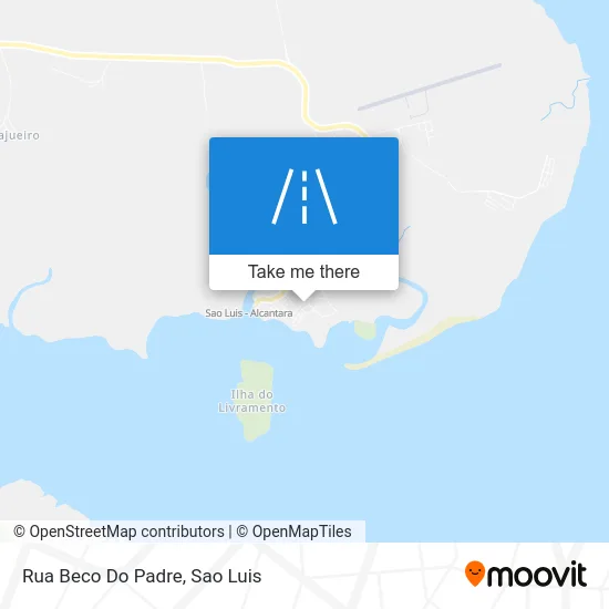 Rua Beco Do Padre map