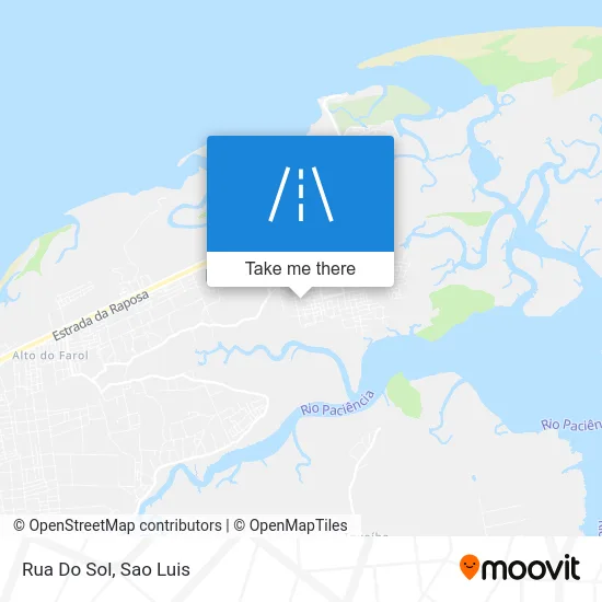 Rua Do Sol map
