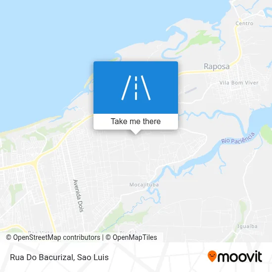 Rua Do Bacurizal map