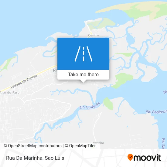 Rua Da Marinha map