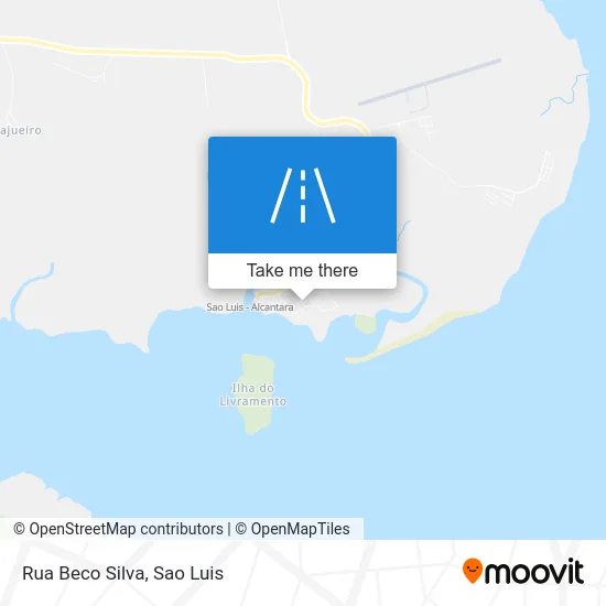 Rua Beco Silva map