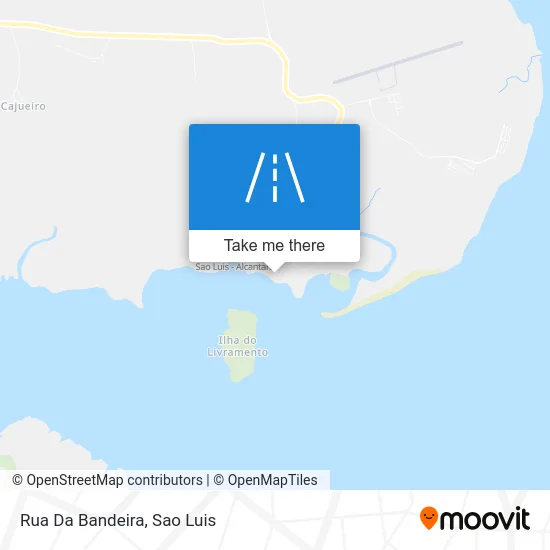 Rua Da Bandeira map