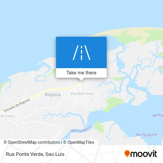 Rua Ponta Verde map