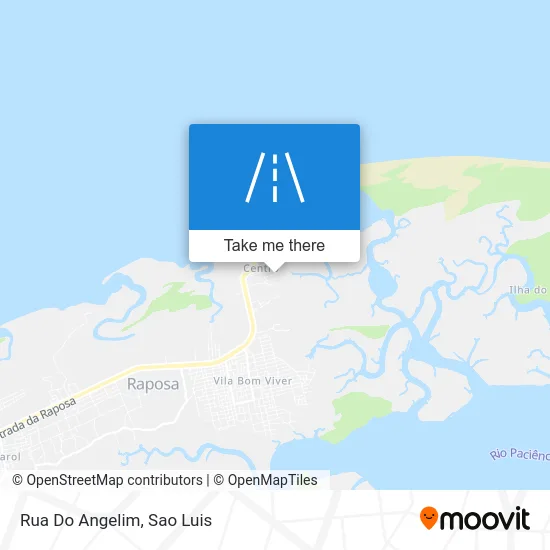 Rua Do Angelim map