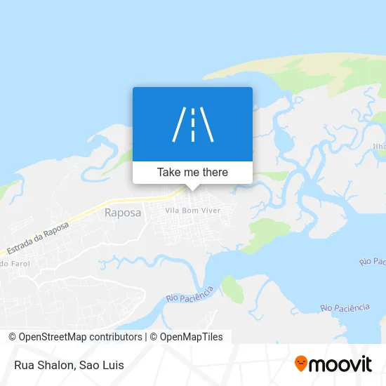 Rua Shalon map