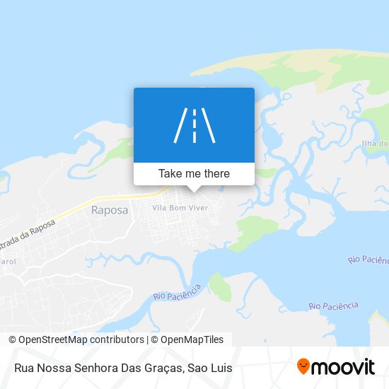 Mapa Rua Nossa Senhora Das Graças