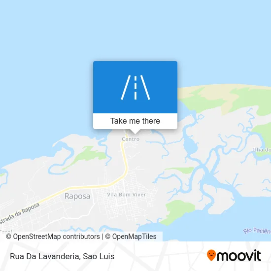 Rua Da Lavanderia map