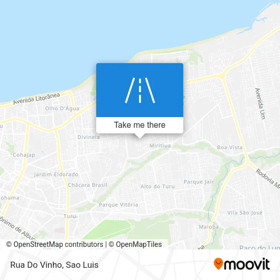 Rua Do Vinho map