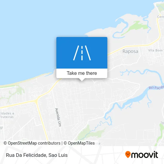 Rua Da Felicidade map