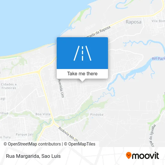 Rua Margarida map