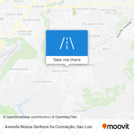 Avenida Nossa Senhora Da Conceição map