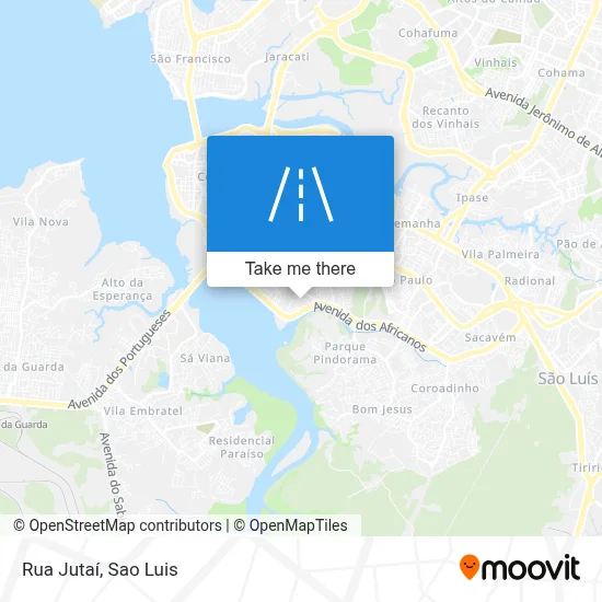Rua Jutaí map