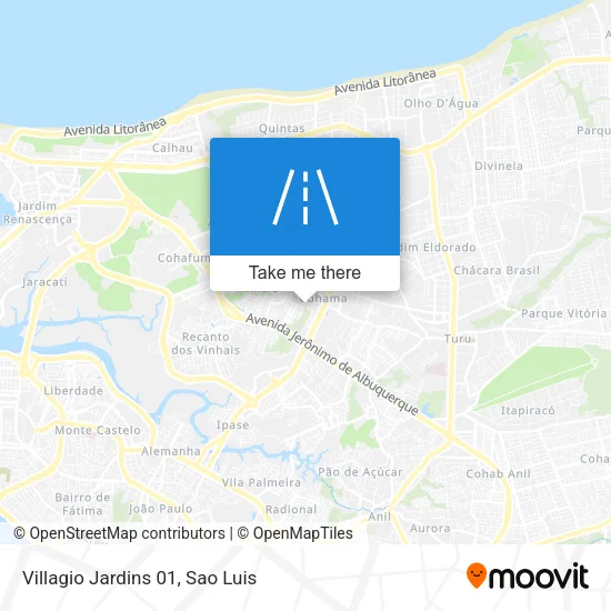 Villagio Jardins 01 map