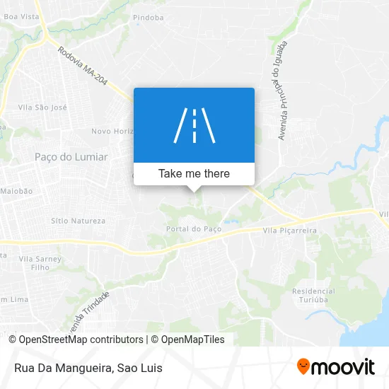 Rua Da Mangueira map