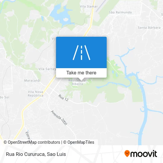 Rua Rio Cururuca map