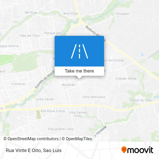 Rua Vinte E Oito map