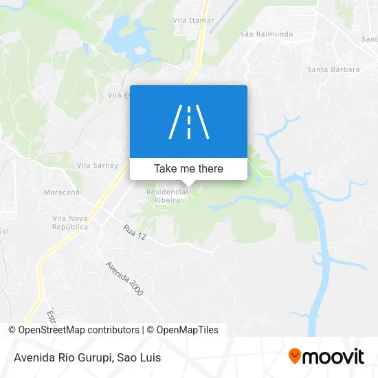 Avenida Rio Gurupi map