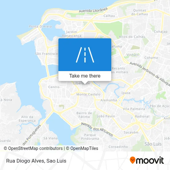 Rua Diogo Alves map