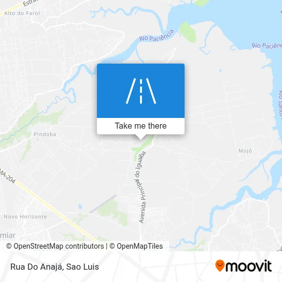 Rua Do Anajá map