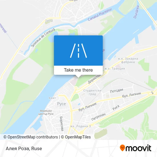 Карта Алея Роза