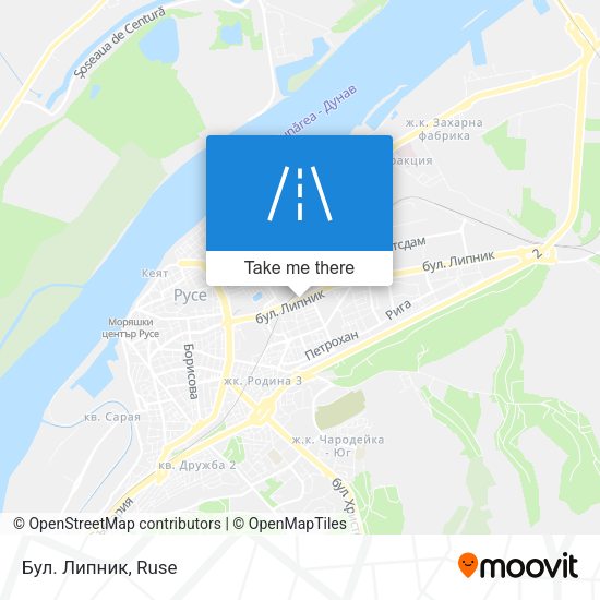 Бул. Липник map