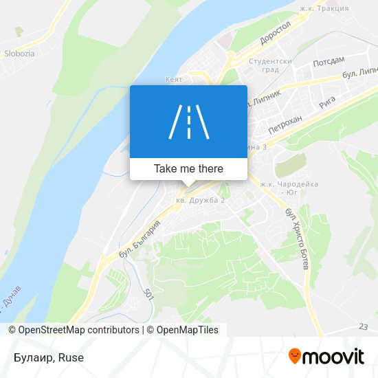 Карта Булаир