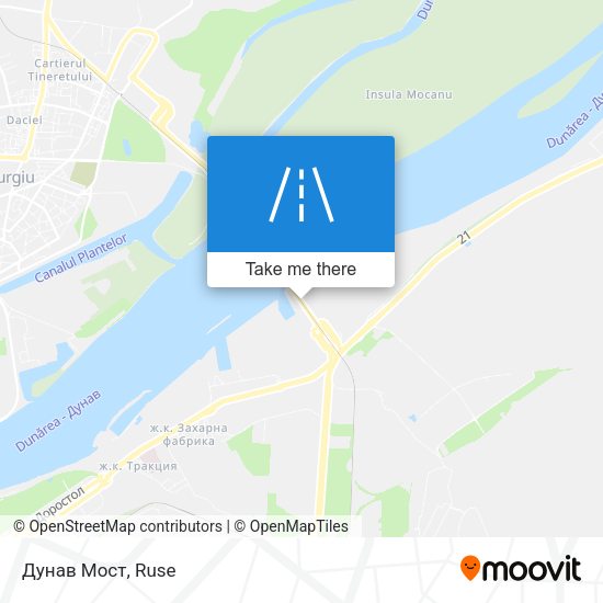 Дунав Мост map