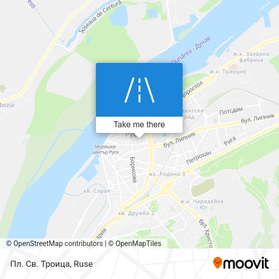 Карта Пл. Св. Троица