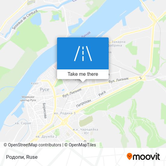 Карта Родопи