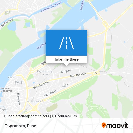 Търговска map