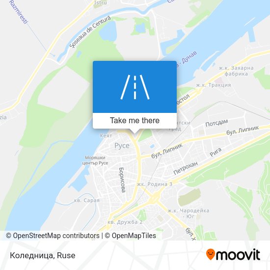 Коледница map