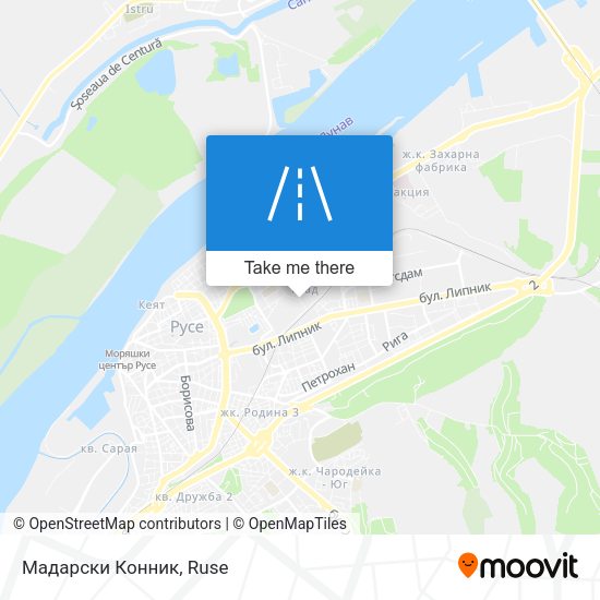Мадарски Конник map