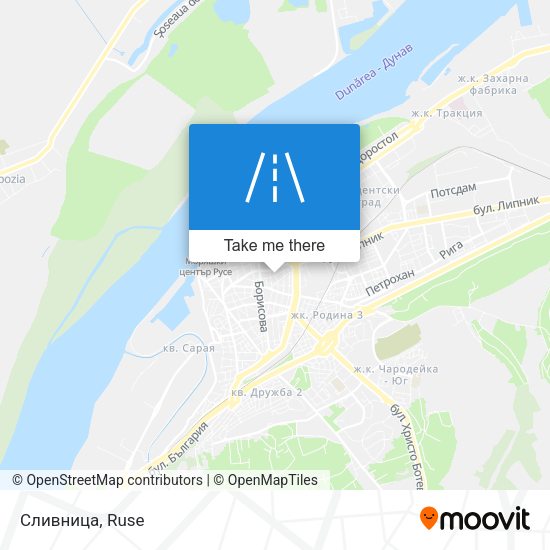 Сливница map